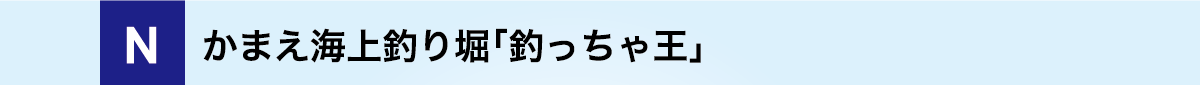 かまえ海上釣り堀「釣っちゃ王」