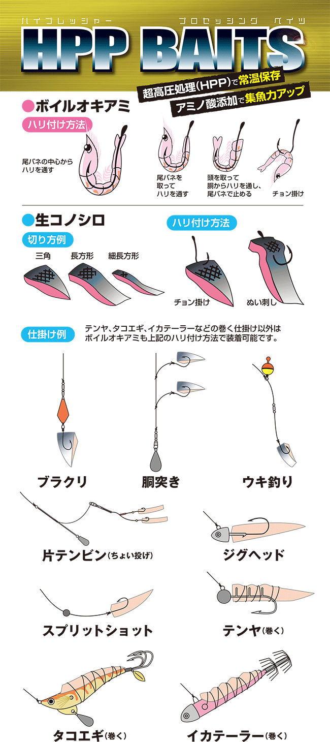 Hpp Baits エイチピーピー ベイツ つれるエサづくり一筋 マルキユー株式会社の公式サイトです